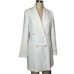 White Blazer Dress